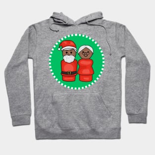 Little Santa and Mrs. Claus Are In Love Hoodie